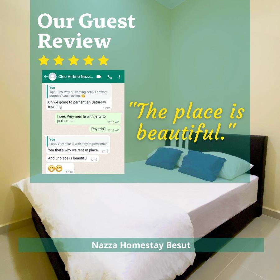 Nazza Homestay Besut With Swimming Pool Kampung Raja Exteriér fotografie