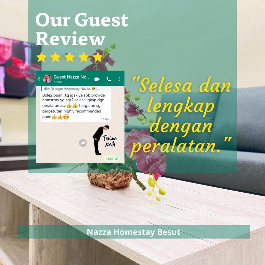 Nazza Homestay Besut With Swimming Pool Kampung Raja Exteriér fotografie